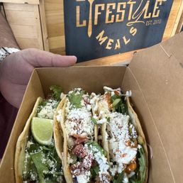 Chicken Bacon Ranch Tacos
