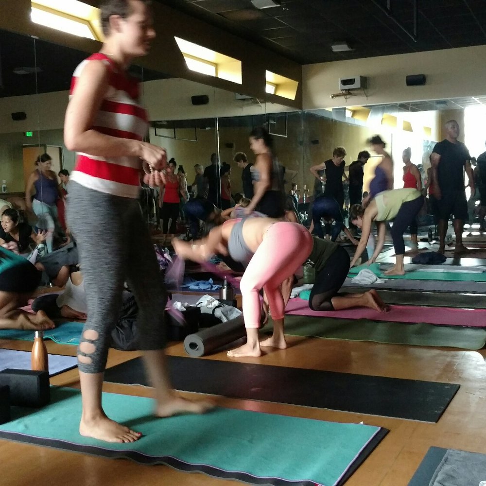 CorePower Yoga - Village District - It getting crowded for a special class by Heather P, squeeze everyone in to max! - Yoga Near Me - Raleigh, North Carolina CorePower Yoga - Village District - It getting crowded for a special class by Heather P, squeeze everyone in to max! - Yoga Near Me - Raleigh, North Carolina
