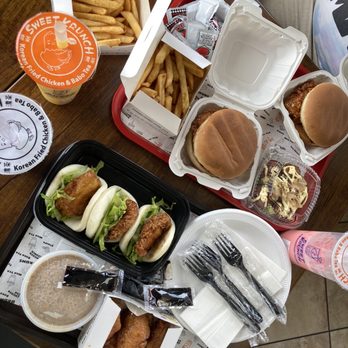Sweet Krunch - chicken sandwiches, takoyaki, steamed buns (with crispy chicken), soy garlic wings - Asian Fusion Near Me - Bradenton, Florida Sweet Krunch - chicken sandwiches, takoyaki, steamed buns (with crispy chicken), soy garlic wings - Asian Fusion Near Me - Bradenton, Florida