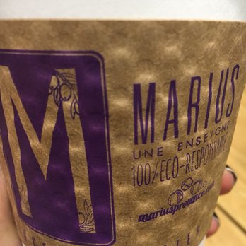 Marius - Lavender latte with almond milk - Coffee & Tea Near Me - Montreal, Quebec Marius - Lavender latte with almond milk - Coffee & Tea Near Me - Montreal, Quebec