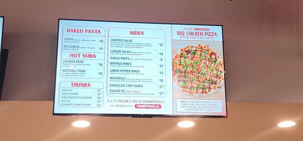 Menu photo 8 Prime Pizza El Segundo, CA Menu photo 8 Prime Pizza El Segundo, CA