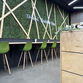 Taichi Bubble Tea - Bar seating. - Bubble Tea Near Me - Provo, Utah