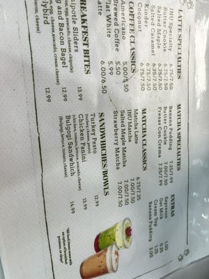 Menu photo 1 INU Matcha & Brew Las Vegas, NV Menu photo 1 INU Matcha & Brew Las Vegas, NV