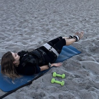 Pulse23 - Ab EMS circuit on the beach! - Trainers Near Me