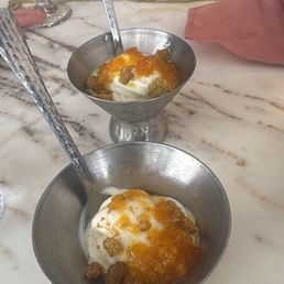 Cucumber Greek yogurt with orange marmalade Cucumber Greek yogurt with orange marmalade