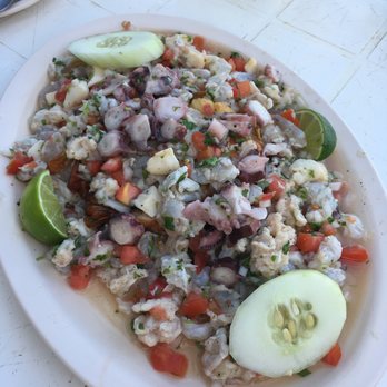 Chamicos - Chamicos ceviche - star of the menu - Seafood Near Me - Tulum, ROO