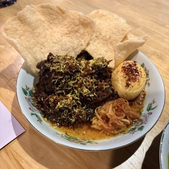 Gado Gado - Sumatran Style Spicy Beef Rendang - Indonesian Near Me - Portland, Oregon Gado Gado - Sumatran Style Spicy Beef Rendang - Indonesian Near Me - Portland, Oregon