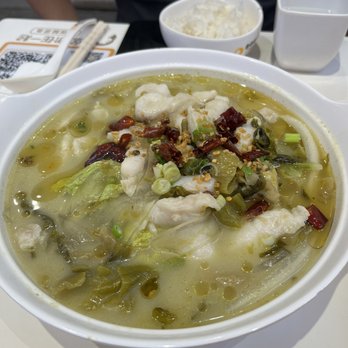 Fish With You - Laoton Boiled Basa W Pickled Cabbage and Chili - Szechuan Near Me - Flushing, New York