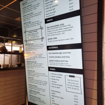 Table 33 - Huge menu image at the order counter - Breakfast & Brunch Near Me - Dayton, Ohio Table 33 - Huge menu image at the order counter - Breakfast & Brunch Near Me - Dayton, Ohio