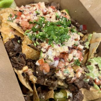 Tim's Avenue - Loaded Nachos (Beef) - Asian Fusion Near Me - Anaheim, California Tim's Avenue - Loaded Nachos (Beef) - Asian Fusion Near Me - Anaheim, California