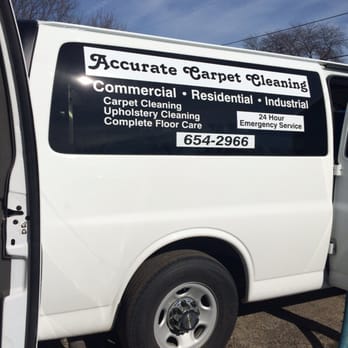 Accurate Carpet Cleaning - a van with the door open - Carpet Cleaning Near Me - Kenosha, Wisconsin