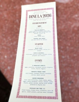 Menu photo 7 Tacolina Los Angeles, CA