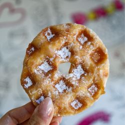 Sarah Donuts - Waffle Donut @tiffhuangry