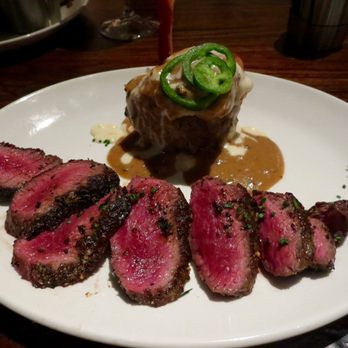 Del Frisco's Grille - Prime Sliced Steak! :D - New American Near Me - Cherry Creek, Colorado