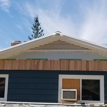 M & M Property Maintenance - Dressing up gable ends with cedar shakes - Insulation Installation Near Me - Saint Maries, Idaho M & M Property Maintenance - Dressing up gable ends with cedar shakes - Insulation Installation Near Me - Saint Maries, Idaho