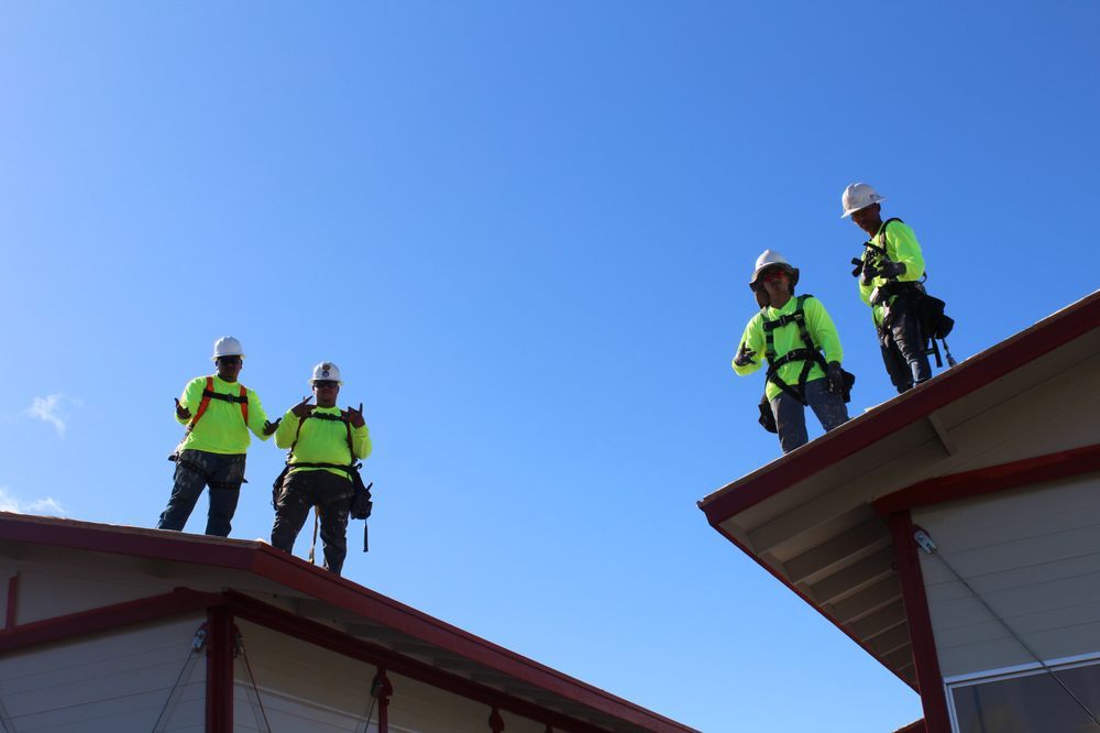 Slide of Action Roofing Hawaii