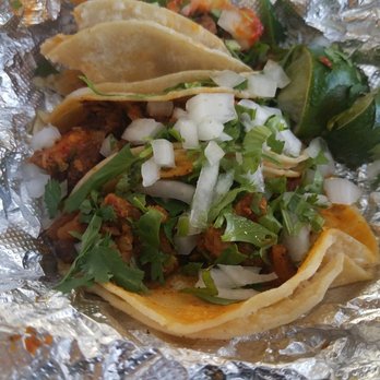 Tortas La Hechizera - Al Pastor tacos..after I ate a bite. I was hungry!!! - Mexican Near Me - Dallas, Texas Tortas La Hechizera - Al Pastor tacos..after I ate a bite. I was hungry!!! - Mexican Near Me - Dallas, Texas