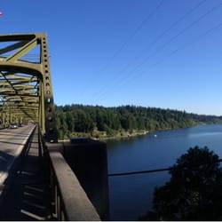 Agate Pass Bridge - Awesome Landscape on a nice summer's Day