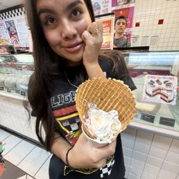 I have been to this location three times and each time i visited i have been disappointed, got more cone than ice cream