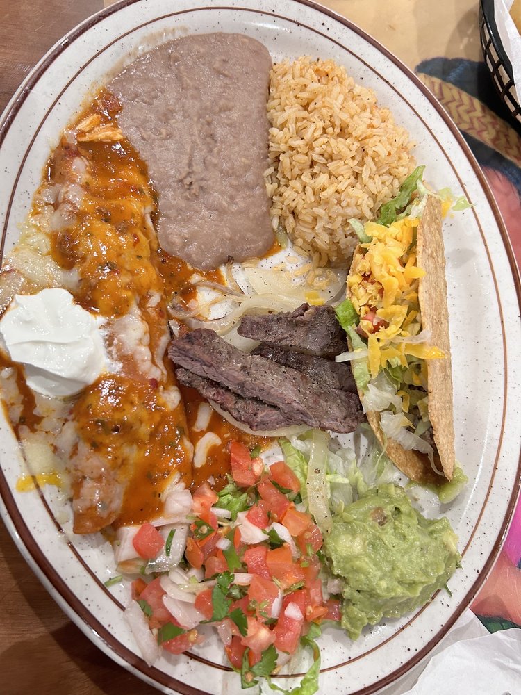 Food from Ericks Mexican Restaurant