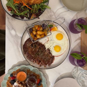 Taste & Glory - Steak & Eggs, Tom Yum Scramble, and Chicken Croffle - Breakfast & Brunch Near Me - San Mateo, California