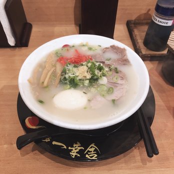 Ikkousha - Toronto - Shio tonkotsu ramen with flavoured egg - Ramen Near Me - Toronto, Ontario