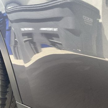Evo Studios - Hard to show a good picture, but someone scrapped my back right side and protective film helped minimize damage. - Car Window Tinting Near Me - Los Alamitos, California