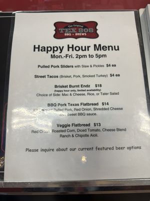 Menu photo 1 TEX 808 BBQ & Brews Honolulu, HI Menu photo 1 TEX 808 BBQ & Brews Honolulu, HI