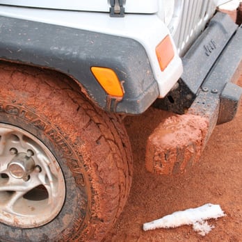 Sacred Monument Tours - red mud on our tires - Tours Near Me - Monument Valley, Arizona Sacred Monument Tours - red mud on our tires - Tours Near Me - Monument Valley, Arizona
