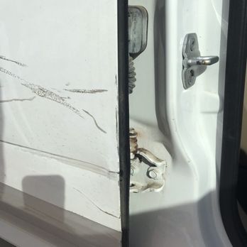 Finish EFX - Dented/damaged CREW CAB door - Body Shops Near Me - Gardena, California Finish EFX - Dented/damaged CREW CAB door - Body Shops Near Me - Gardena, California