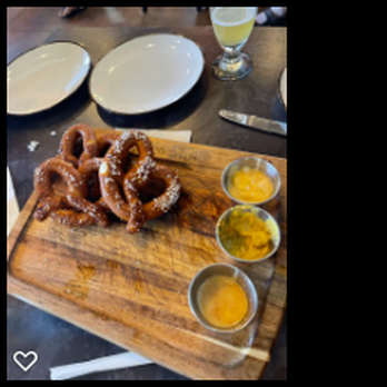 Oak and Stone - Pretzels with Mustard, Beer cheese and their dipping sauce - Pizza Near Me - Naples, Florida Oak and Stone - Pretzels with Mustard, Beer cheese and their dipping sauce - Pizza Near Me - Naples, Florida