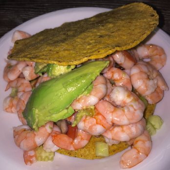 Tacos Baja - Shrimp Tostada ONLY $6.99!!!! - Seafood Near Me - Whittier, California Tacos Baja - Shrimp Tostada ONLY $6.99!!!! - Seafood Near Me - Whittier, California