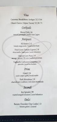 Menu photo 5 Osteria Crescendo Westwood, NJ Menu photo 5 Osteria Crescendo Westwood, NJ