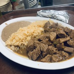Carne Guisada Plate