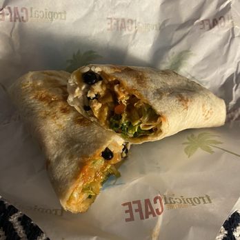 Tropical Smoothie Cafe - Caribbean jerk wrap - Juice Bars & Smoothies Near Me - Kansas City, Missouri Tropical Smoothie Cafe - Caribbean jerk wrap - Juice Bars & Smoothies Near Me - Kansas City, Missouri