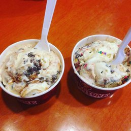 Cookie Doughn't You Want Some for my boyfriend and I. He ordered his with sprinkles. Cookie Doughn't You Want Some for my boyfriend and I. He ordered his with sprinkles.