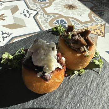 El Alebrije - 2 of the sopes of the 4 that came with the order. We are the other two too fast for me to capture them in the photo - Beer Bar Near Me - Countryside, Illinois El Alebrije - 2 of the sopes of the 4 that came with the order. We are the other two too fast for me to capture them in the photo - Beer Bar Near Me - Countryside, Illinois