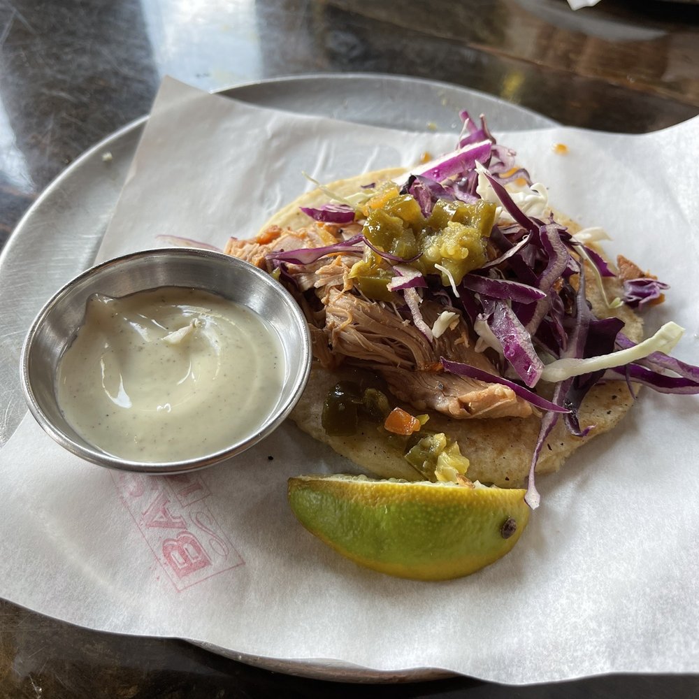 Basin 141 - Signature Taco, shredded chicken - Gastropubs Near Me - Monrovia, California Basin 141 - Signature Taco, shredded chicken - Gastropubs Near Me - Monrovia, California