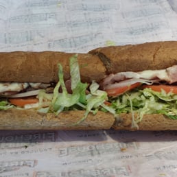 large "hero" sub on wheat ($9)