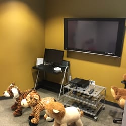 Factoria Pediatric Dentistry - An Xbox, a wide-screen TV, and plenty of toys to keep kids occupied during their visit.