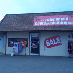 Step Ahead Boots And Clothing - Take a BIG STEP into STEP AHEAD BOOTS AND CLOTHING today! Also online: www.stepaheadbootsandclothing.com