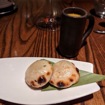 Indian Accent - Blue Cheese Stuffed Nan - Indian Near Me - New York, New York Indian Accent - Blue Cheese Stuffed Nan - Indian Near Me - New York, New York