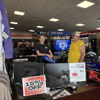 Ride North Recreation - This will be Whitney who helped us in a customer. Please go see her or Nick or anybody who can help you out. - Motorcycle Dealers Near Me - Houlton, Maine