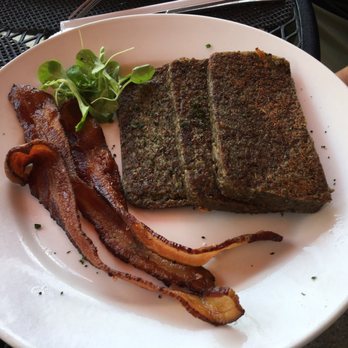 Miss Shirley's Cafe, Roland Park - Side of scrapple and bacon. Each side was 4.99. - American Near Me - Baltimore, Maryland Miss Shirley's Cafe, Roland Park - Side of scrapple and bacon. Each side was 4.99. - American Near Me - Baltimore, Maryland