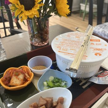 Heart and Seoul Cafe - Instant shin ramen ... the tteokboki was sold out! - Cafes Near Me - Roswell, Georgia