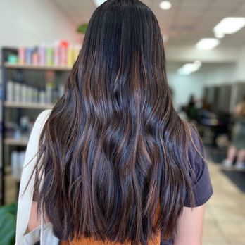 Salon Amerige - Partial Balayage and haircut by Jasmin T. - Hair Salons Near Me - Fullerton, California Salon Amerige - Partial Balayage and haircut by Jasmin T. - Hair Salons Near Me - Fullerton, California