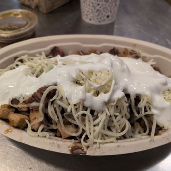 Chipotle Mexican Grill - A custom bowl with a side of chimichurri - Mexican Near Me - San Tan Valley, Arizona