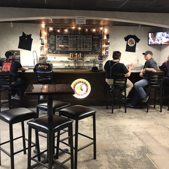 Copperhead Brewery - Shot of the bar at Copperhead Brewing - Breweries Near Me - Conroe, Texas
