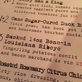 Kingfish Kitchen & Cocktails - Order the ribeye. It's incredible. - Cajun/Creole Near Me - New Orleans, Louisiana