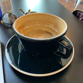 BREW - What's left of an amazing cookie butter latte - Coffee & Tea Near Me - Cary, North Carolina